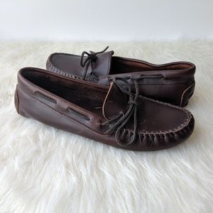 Minnetonka Leather Driving Loafer Moccasins